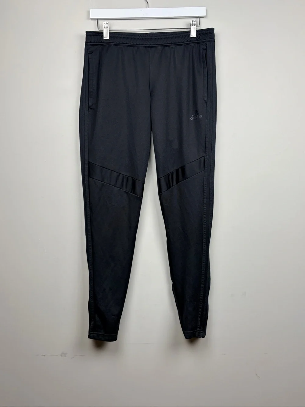 Adidas Climacool Track Pants Mens M Black Tapered Soccer Training Ankle Zip